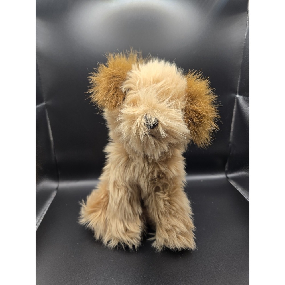 TY Classic Jax Dog Puppy Plush Shaggy Stuffed Animal Realistic Lifelike
